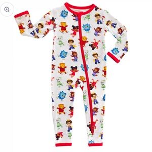 NWT Bamboo Daniel Tiger Romper PJs